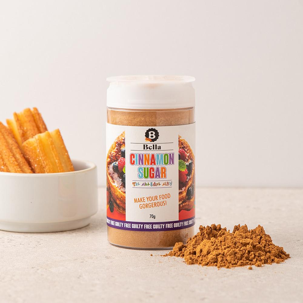 벨라 저칼로리 부담 제로 시나몬슈가시즈닝 (1서빙당 0.2kcal) [원산지:(국산 및 수입산 원료) 국내 제조, 상세설명참고]