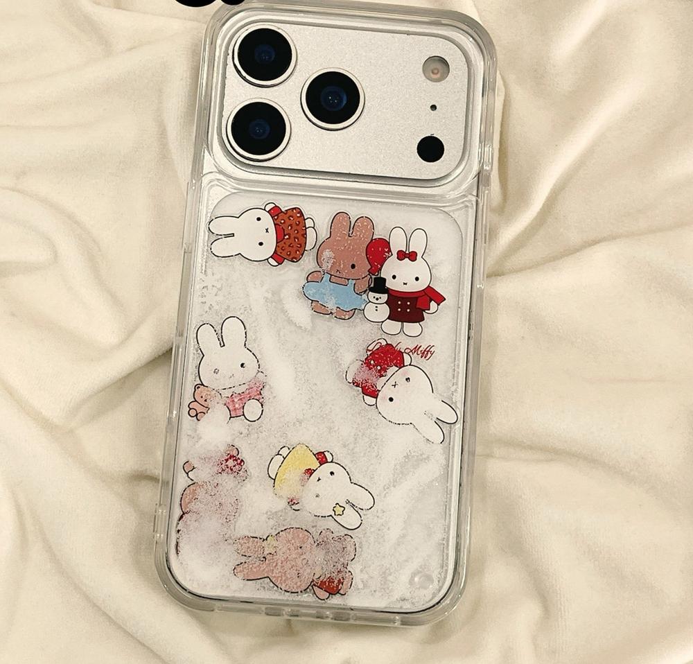 스노우 미피 캐릭터 아이폰 17 프로 맥스 케이스