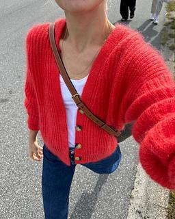 Agnete Cardigan pattern by PetiteKnit