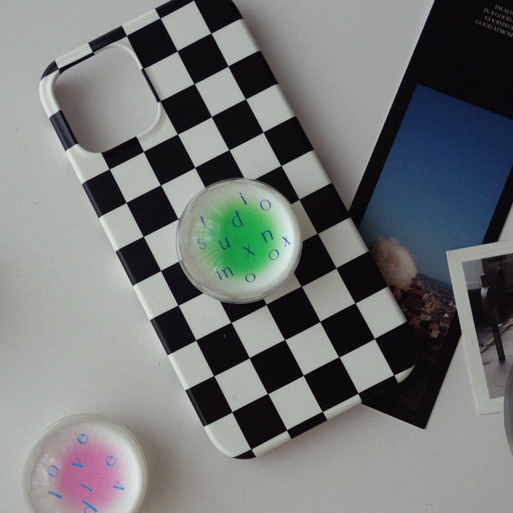 체커보드케이스 이니셜각인 스마트톡 세트