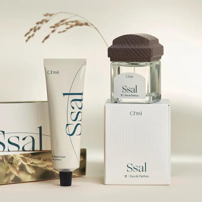 취 쌀 Ssal 듀오세트(핸드크림 50ml + 오드퍼퓸 50ml)
