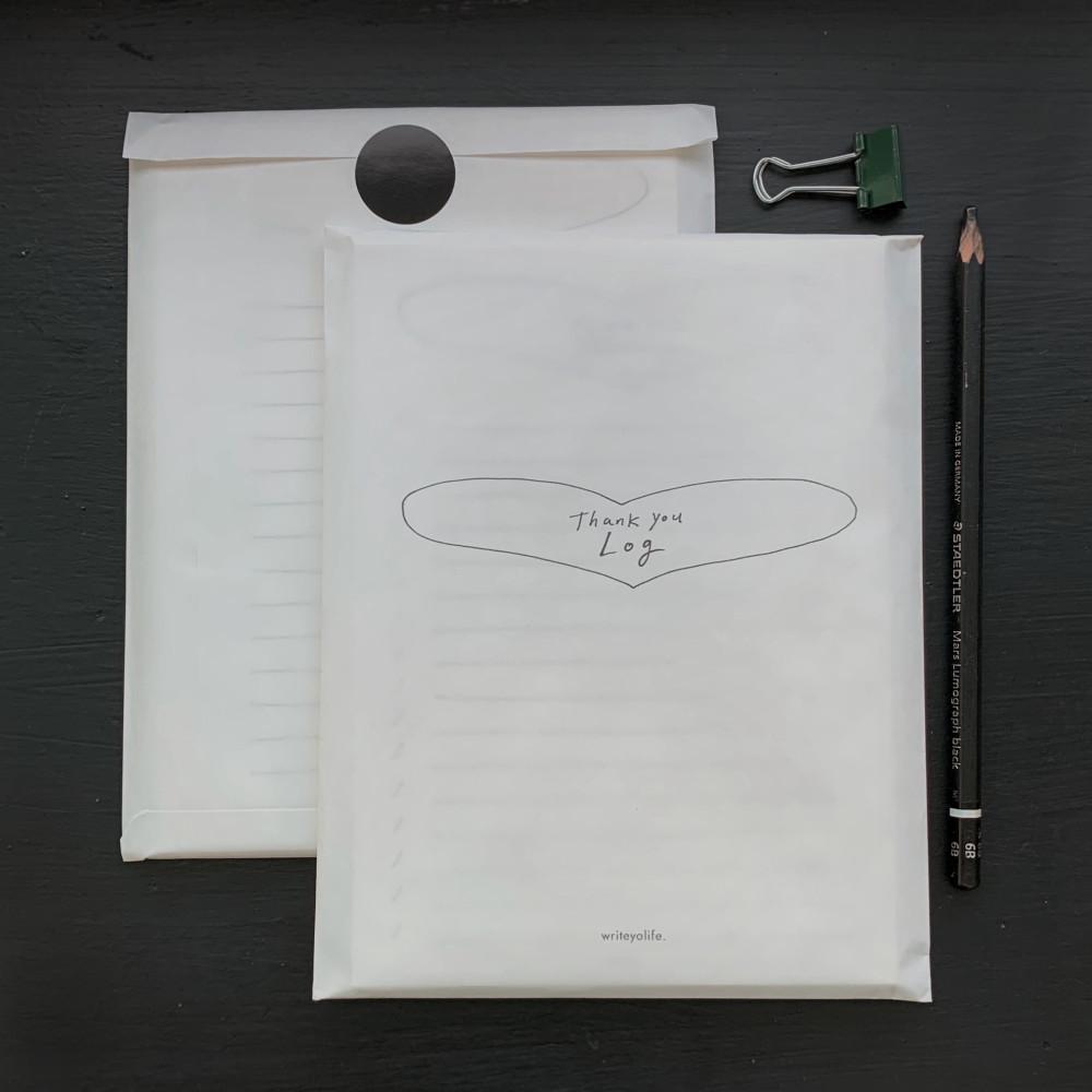 [Thank you log] 감사일기 엽서_12개월 SET