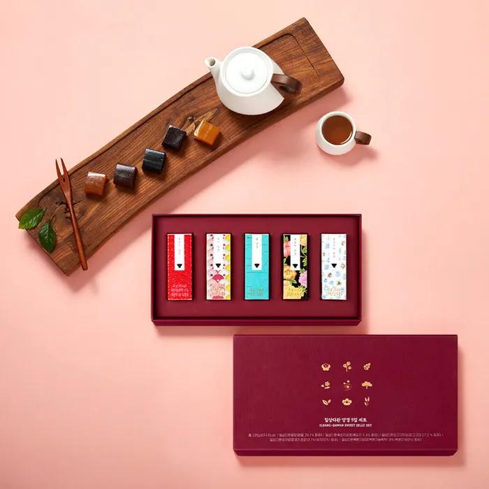 일상다완 고급 양갱 5입 세트 +쇼핑백