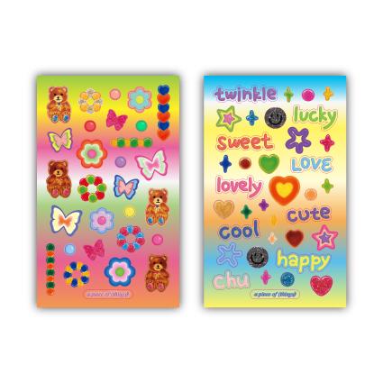 lovely things sticker