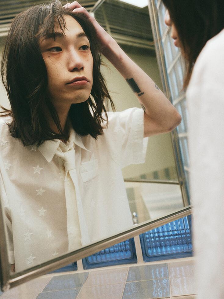 VEILED STAR VOYAGE SS SHIRT (WHITE)