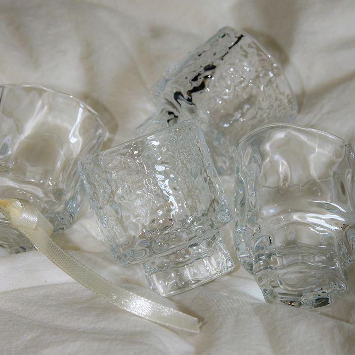 [소로이샵] 글래시어 비정형 소주잔 2P세트 2type