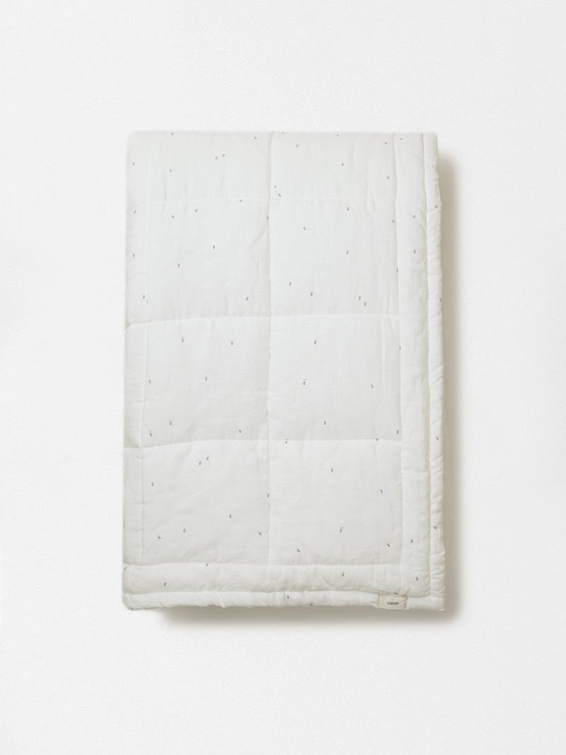 French linen comforter (Vintage floral)