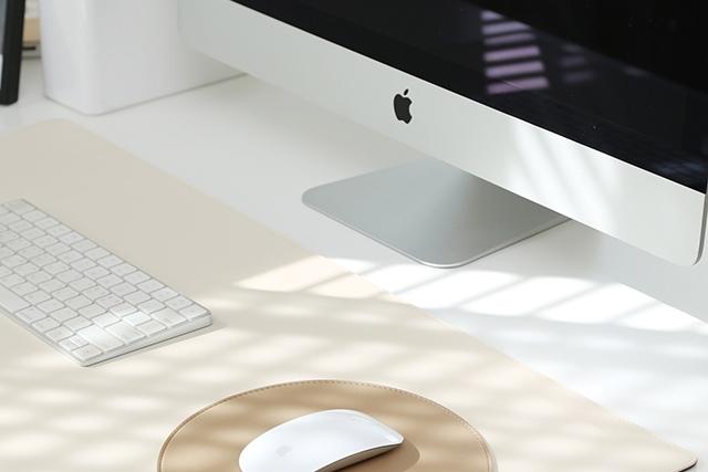 대형 가죽 데스크매트 마우스패드 논슬립 장패드 8color