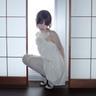 3차 예약배송 dot ruffle dress with corsage