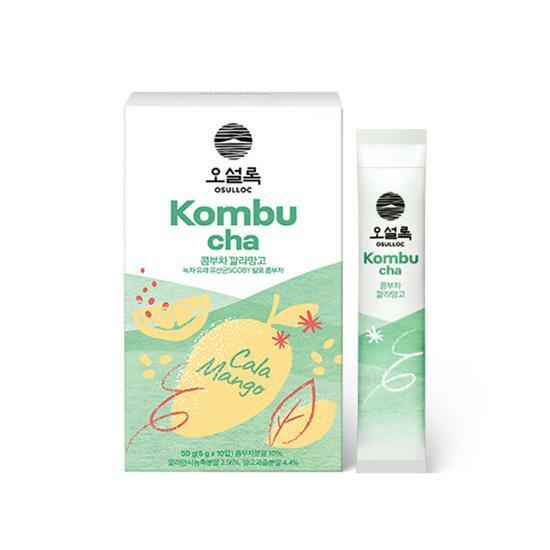 오설록 콤부차 10입 50g (깔라망고/리치피치 택 1)