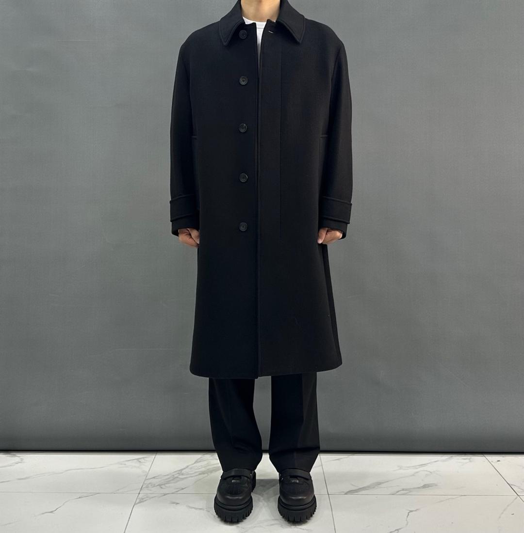 지오송지오 타임리스 발마칸 코트 ZF6CT608Z 블랙