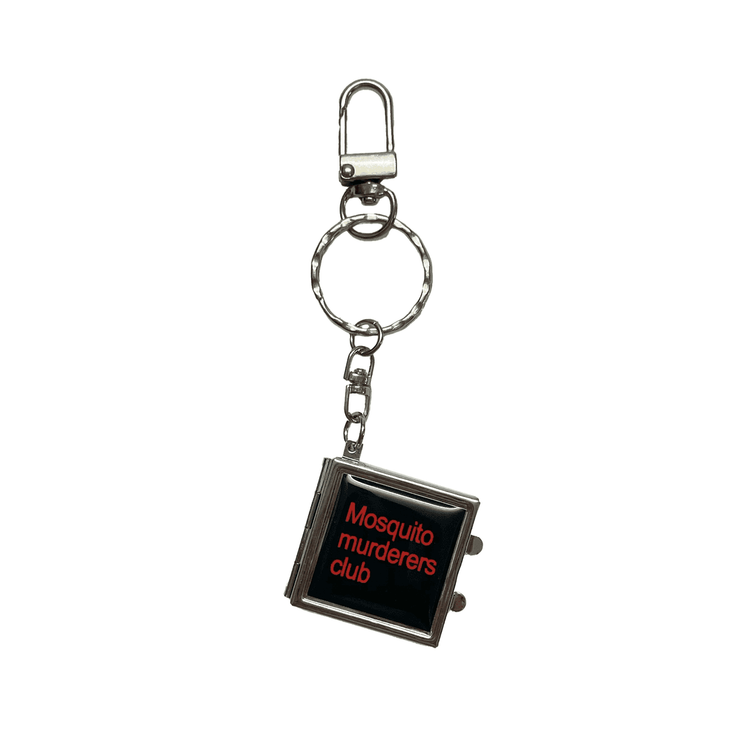 Mosquito Murderers Club KEY HOLDER (Black)