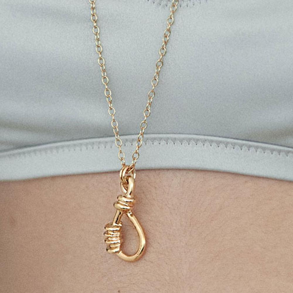 CHAIN KNOT NECKLACE