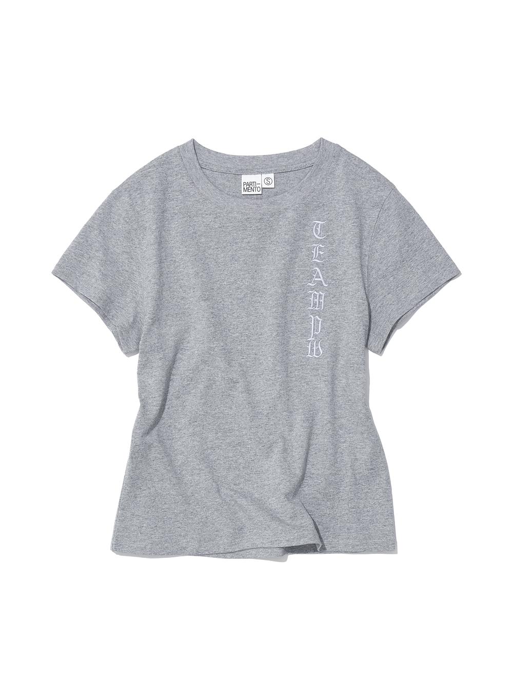 [WOMEN] TEAM 76 PATCH SHORT SLEEVE TEE_MELANGE
