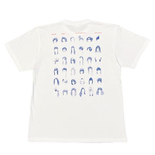 Tomihiro Kono_T-shirts [WHITE x red] 'Transformation is Beautiful\'