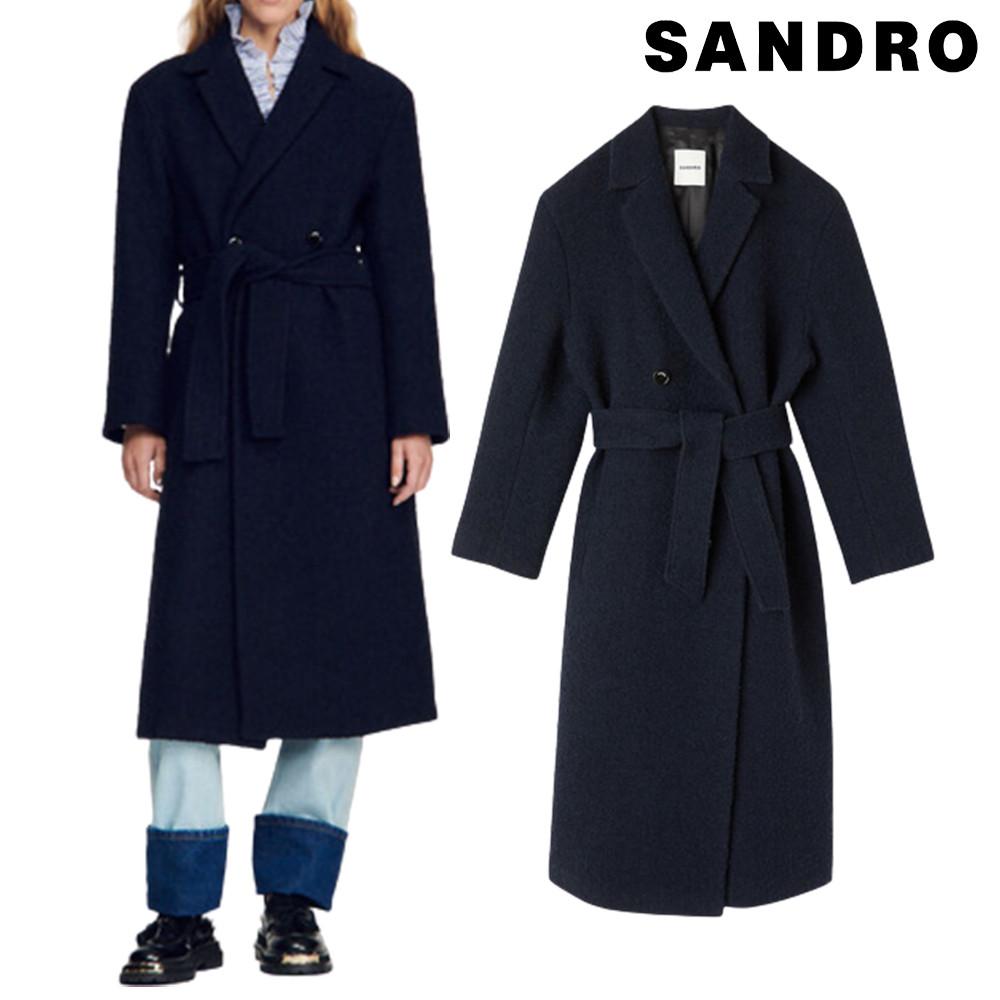 산드로 코트 여성 트위드 FPOU00468