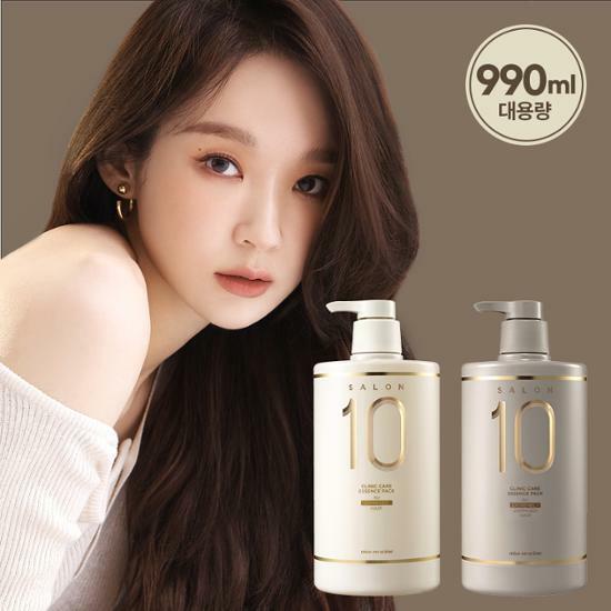 미쟝센 살롱10 단백질 트리트먼트 에센스팩 990ml (손상/극손상) 2종 택1