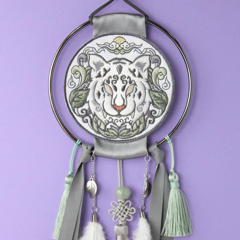 전통 영물 드림캐쳐 [백호]