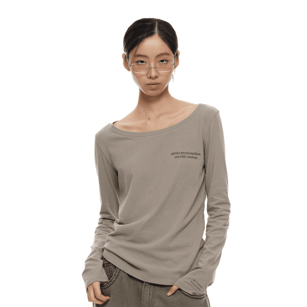 [4rd Re-order/당일 출고] Structured 025 sleeve T_khaki