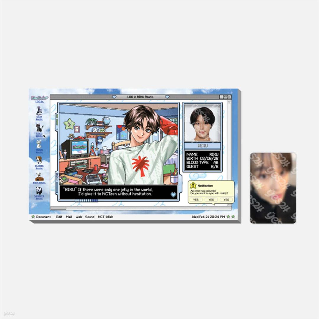 [NCT WISH ASIA TOUR 'LOG in'] LOG in PHOTO SET [리쿠 ver.]