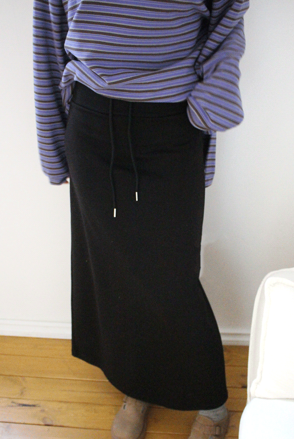 언니살롱 [44-77]시보리 맥시 롱 스커트(6color)