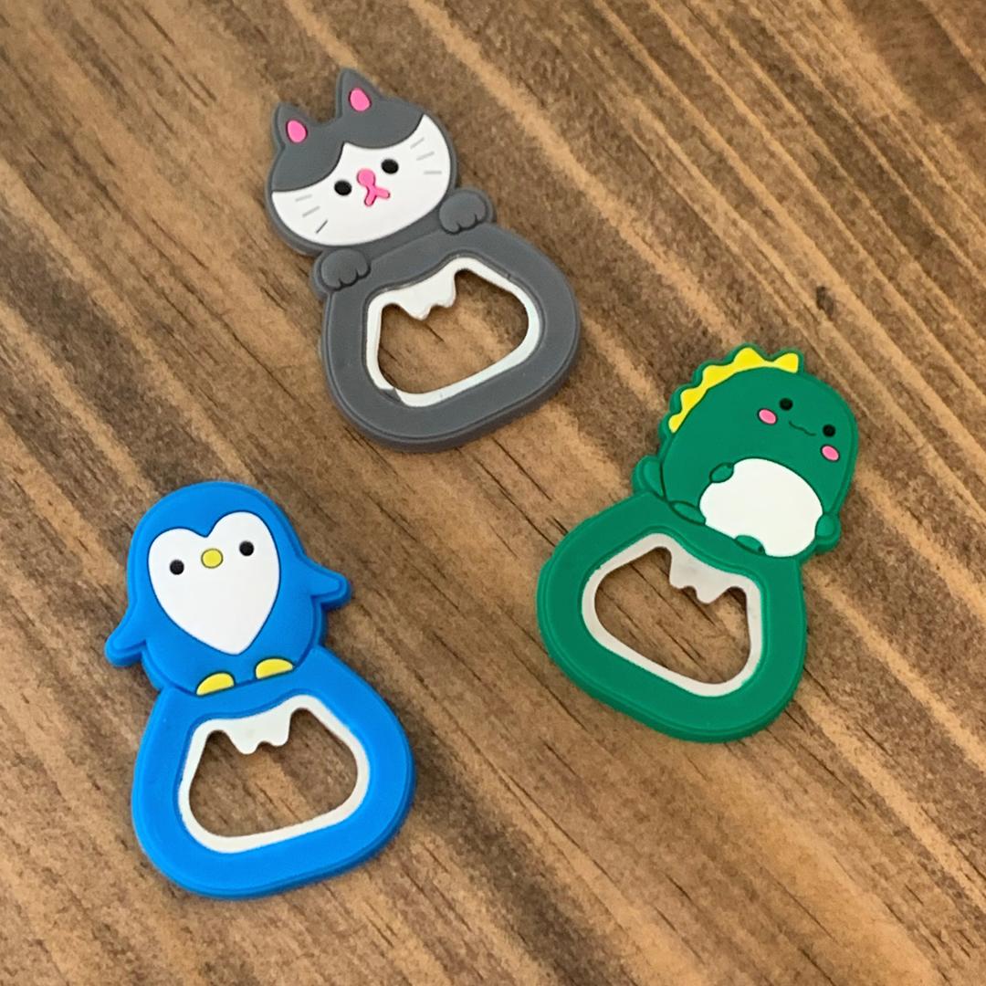 동물 캐릭터 오프너 병따개 냉장고 자석 마그넷 ( 공룡 펭귄 고양이 ) 주방 꾸미기 소품