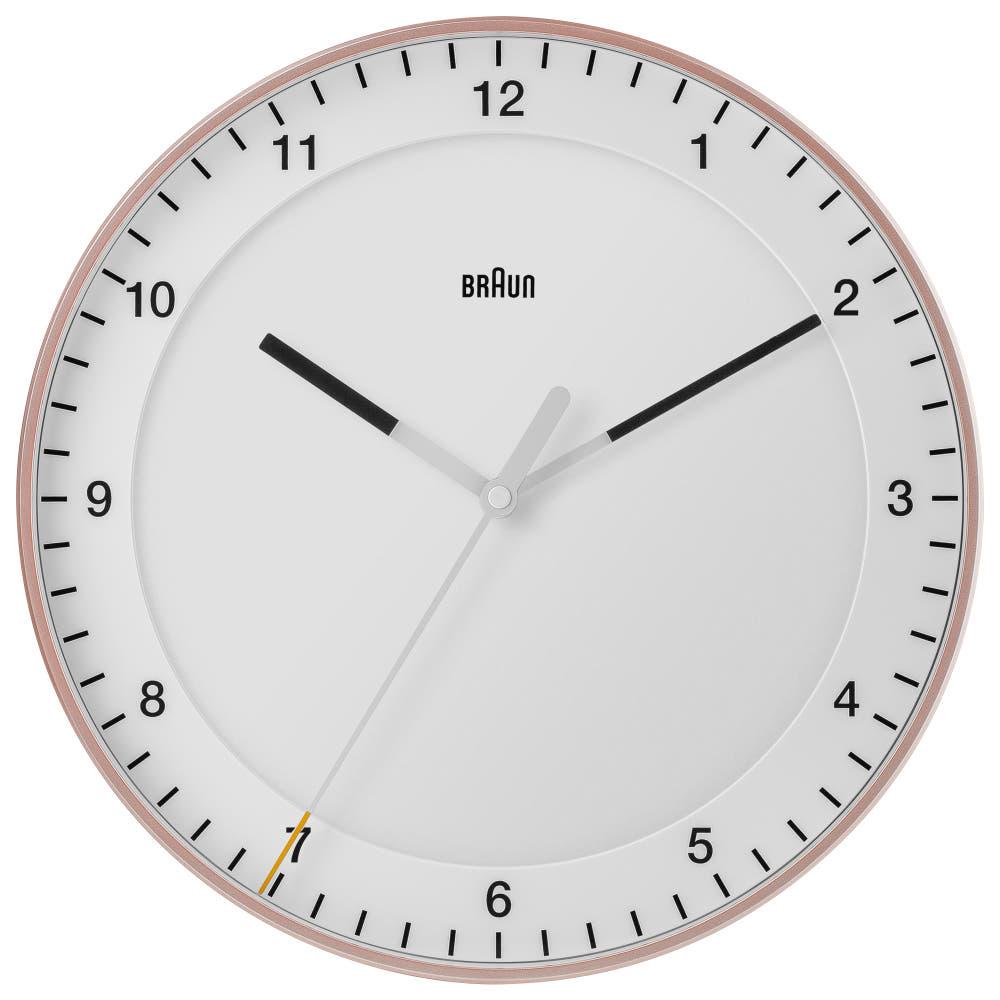 브라운 BC17PW 무소음 벽시계 지름 30cm