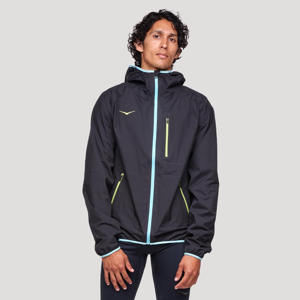 호카 남성 Tecsky 워터프루프 자켓 1156094-BLK