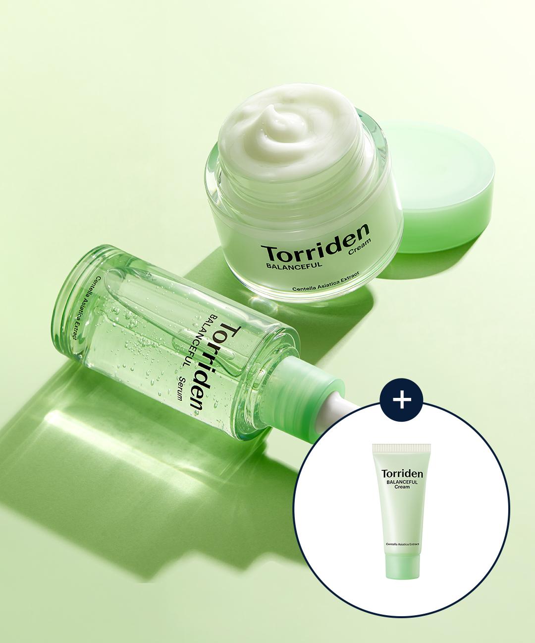 토리든 [2종구성] 토리든 밸런스풀 시카 진정 세럼 50ml + 밸런스풀 크림 80ml (+밸런스풀 크림20ml)