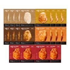 서동 맛에 반했닭 닭가슴살 혼합 (통구이마늘4 + 유린기4 + 떡볶이4 + 양념치킨4 + 왕갈비4 / 총 20팩)