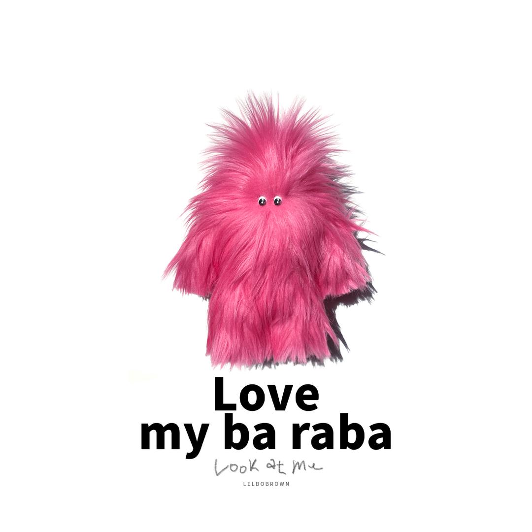 Oversize Key ring Pink Baraba