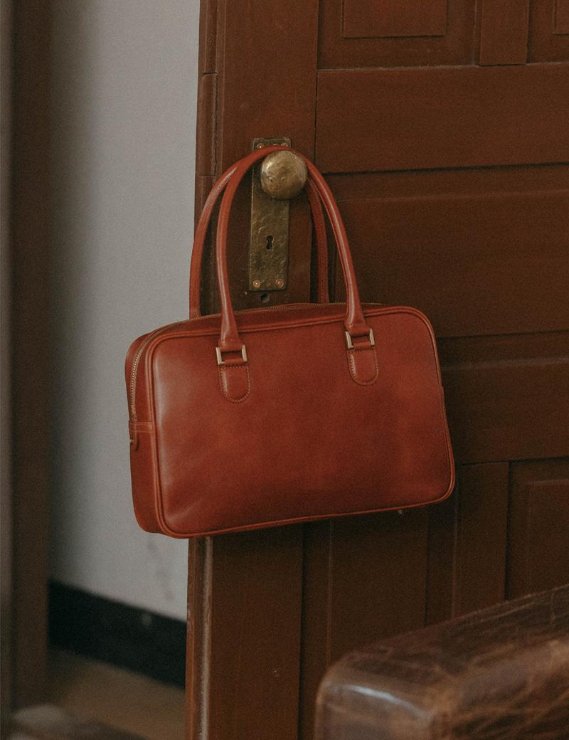 Avenu Leather Bag (Tan)