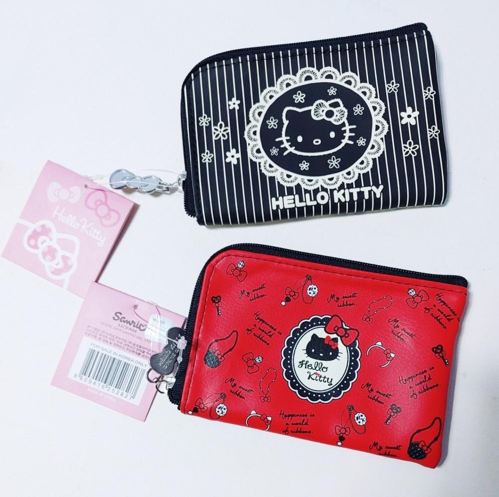 헬로키티 사각 동전지갑