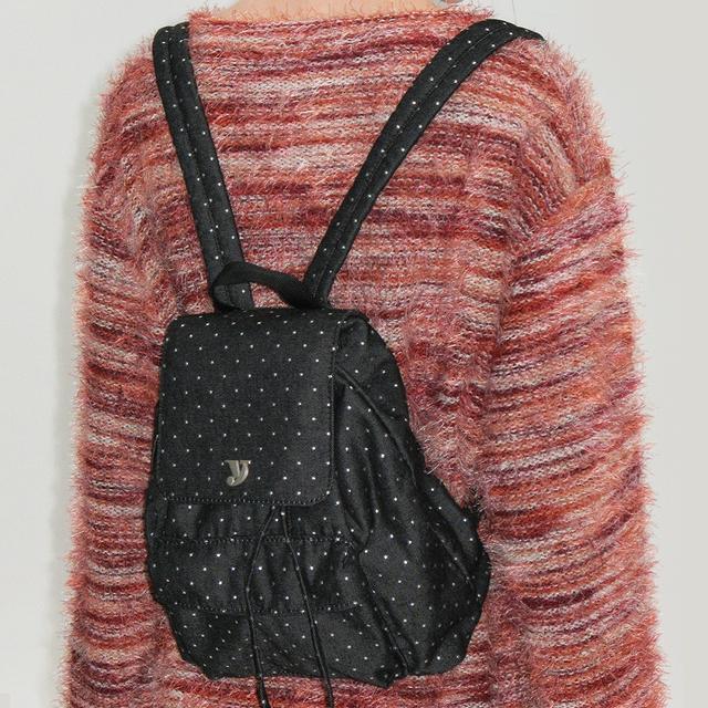 mini day backpack (star black)