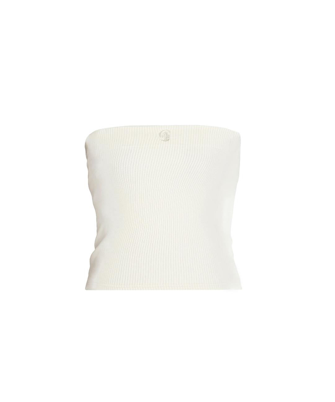 [Made] COAP logo embroidered knit top