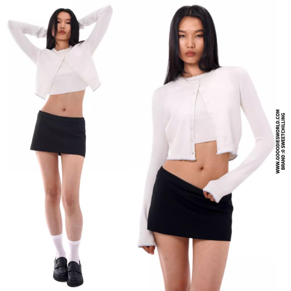 SWEETCHILLING 스위트칠링 스커트 마이크로 A라인 원스텝 스커트