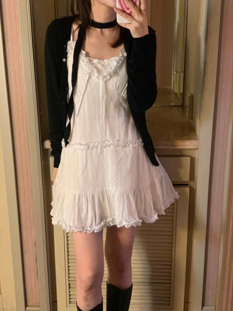 dear lace onepiece :: 여친룩, 꾸안꾸, 러블리룩, 데일리룩, 데일리, 여름, 봄