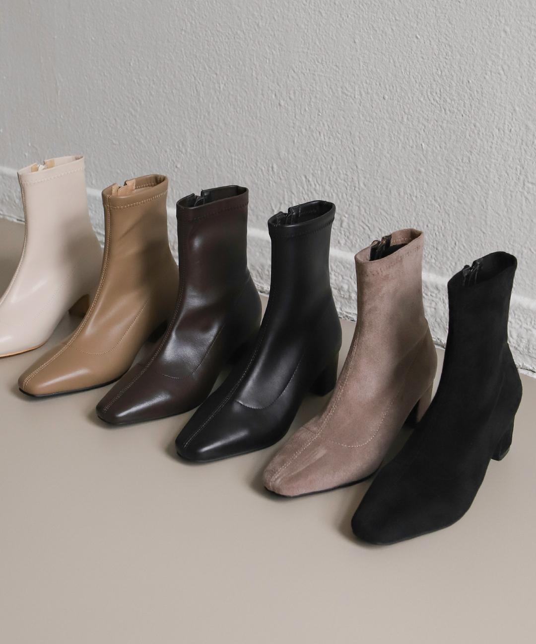 사뿐 호레인 삭스 앵클부츠 (5cm)