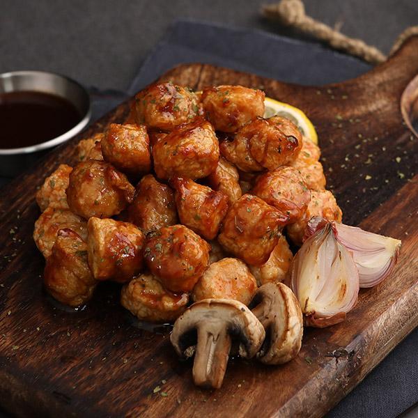 오빠닭 소스에 빠진 POP 치킨볼 핫바베큐 100g