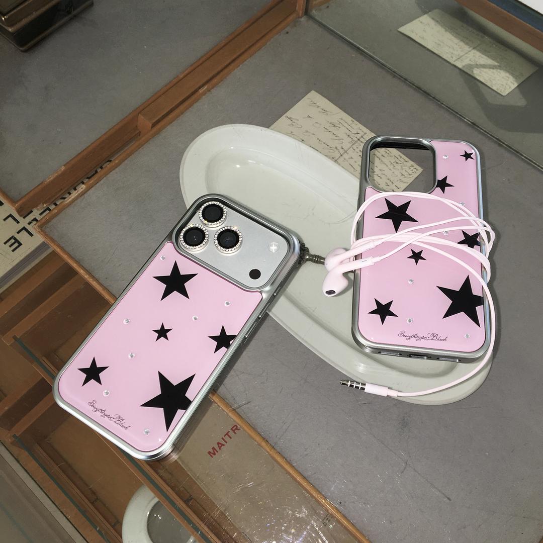 pink star epoxy bumer case