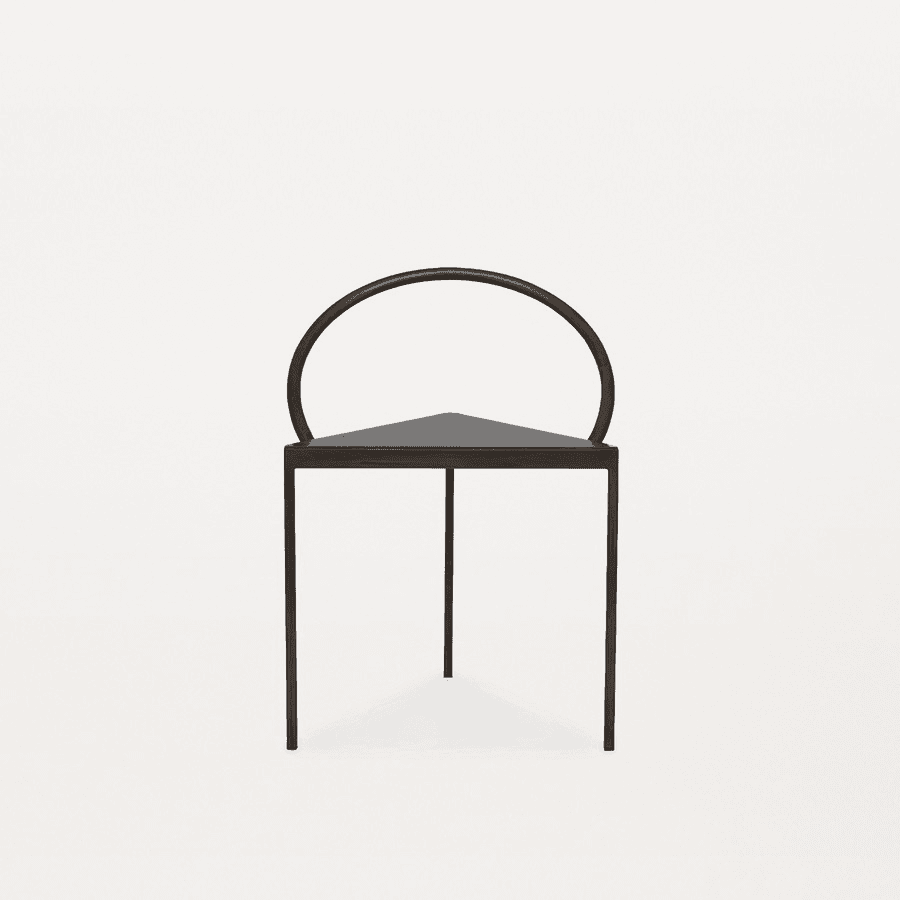 프라마 트라이앵글로 체어 Triangolo Chair Black