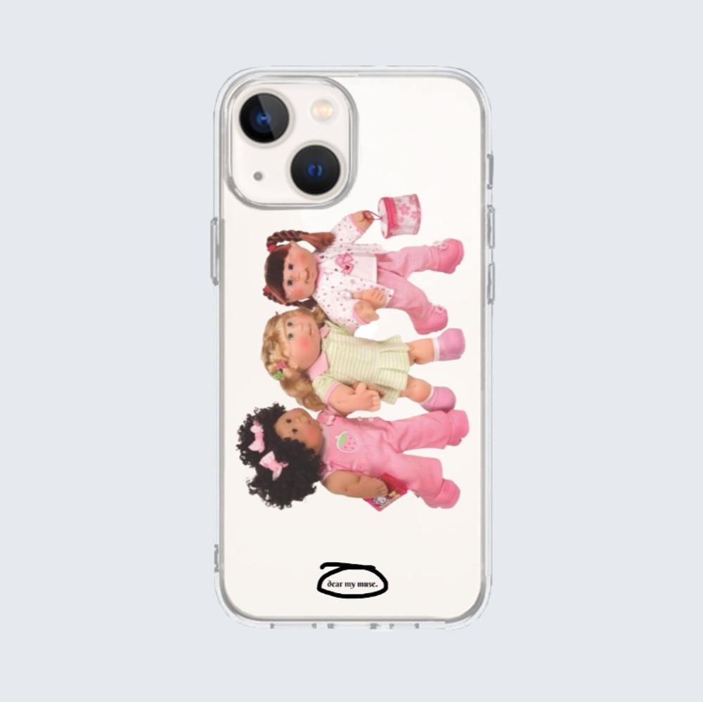 디어마이뮤즈 friends 젤하드 그립톡 케이스