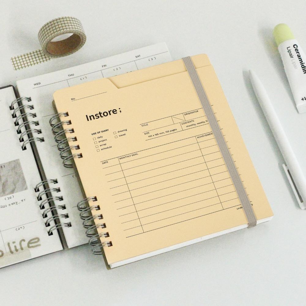 인스토어 다이어리 (만년형)