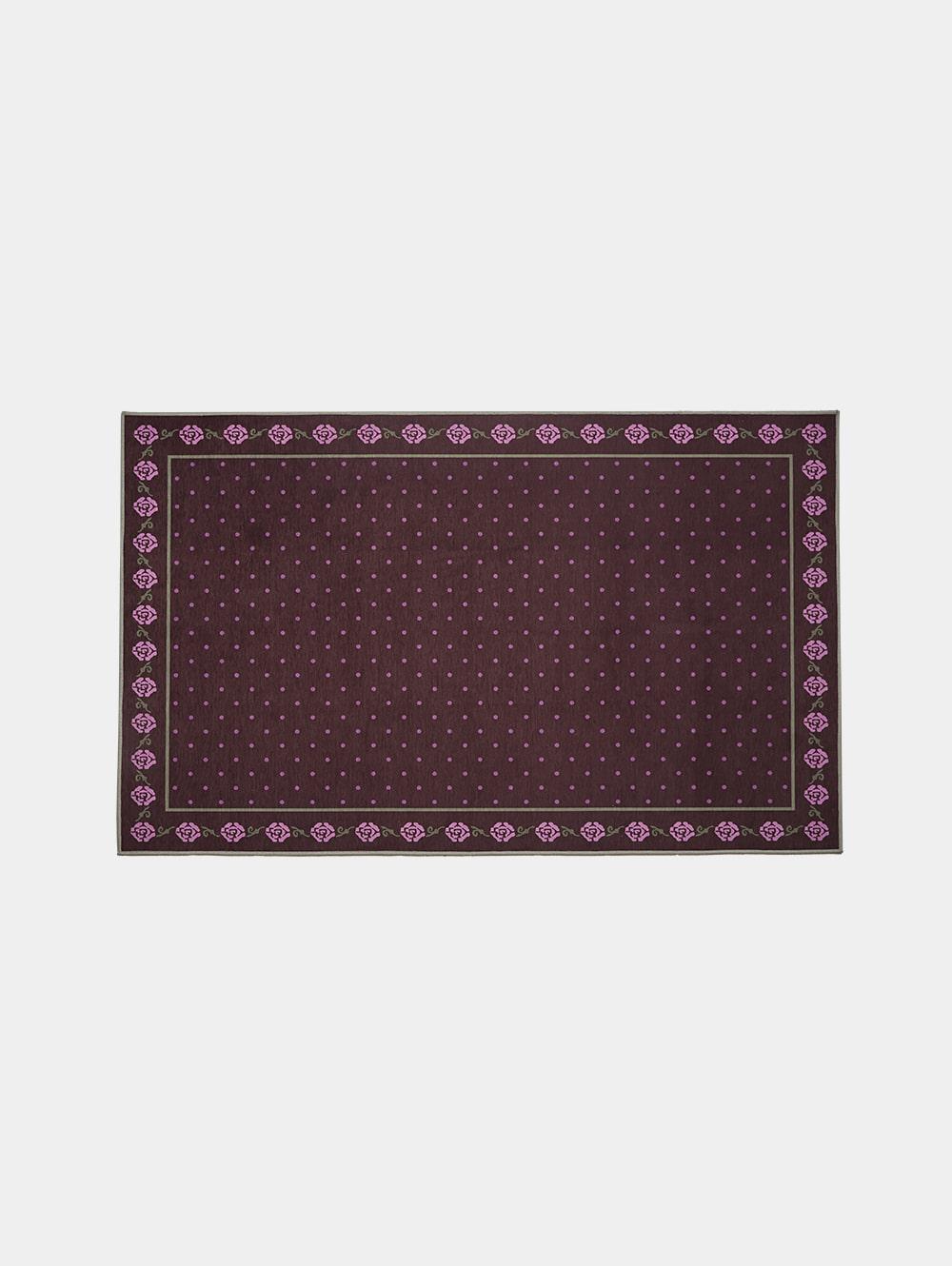 [new] t4 - 로지 브라운 러그 3size