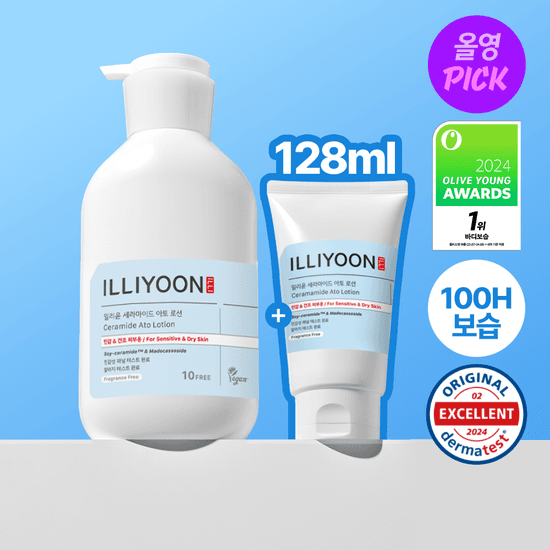 [올영픽/4년연속1위/100시간보습] 일리윤 세라마이드아토 로션 600+128ML 기획 외 단품