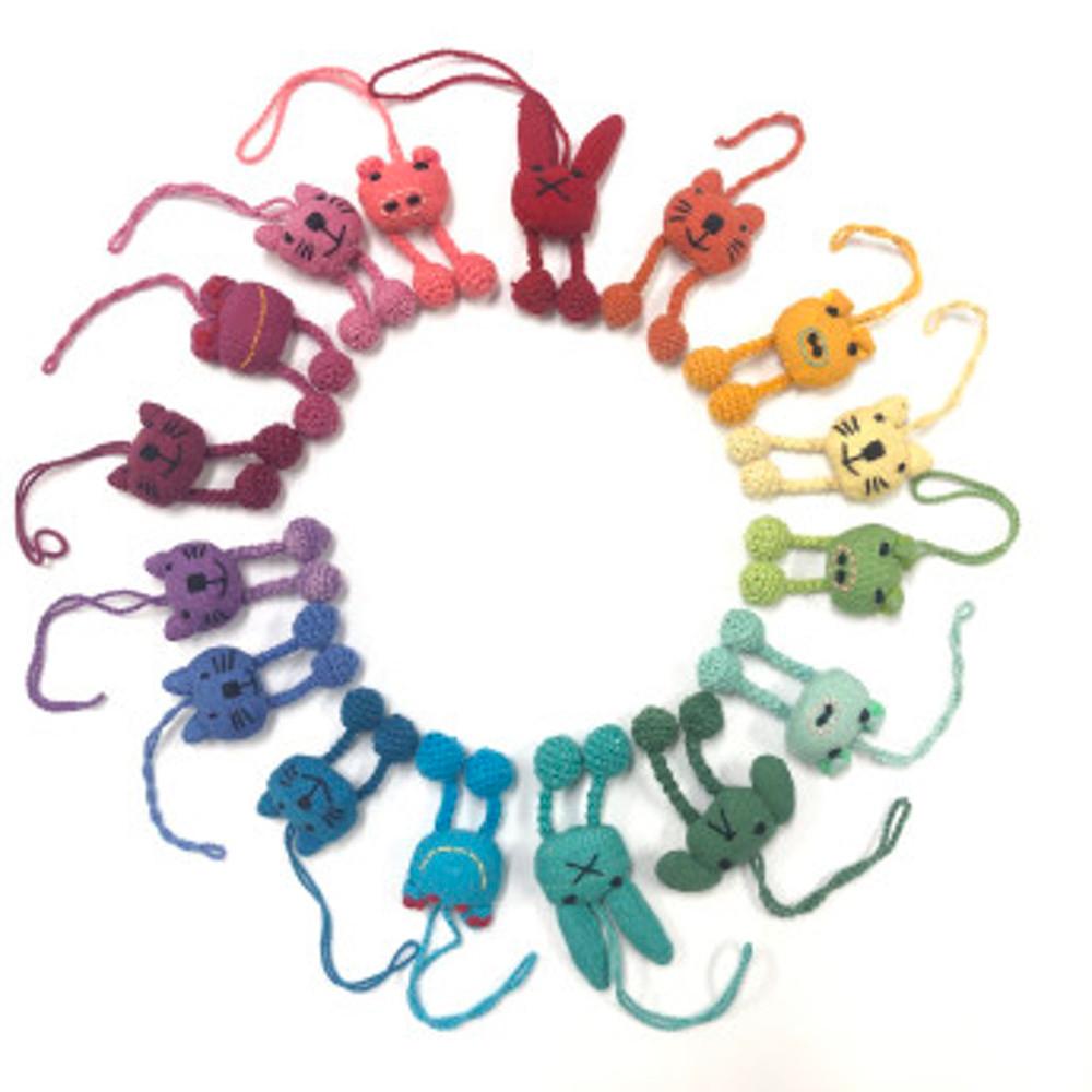 [스모어웨이브] WSDO 동물 키링 (고양이, 개구리, 돼지, 강아지, 토끼)