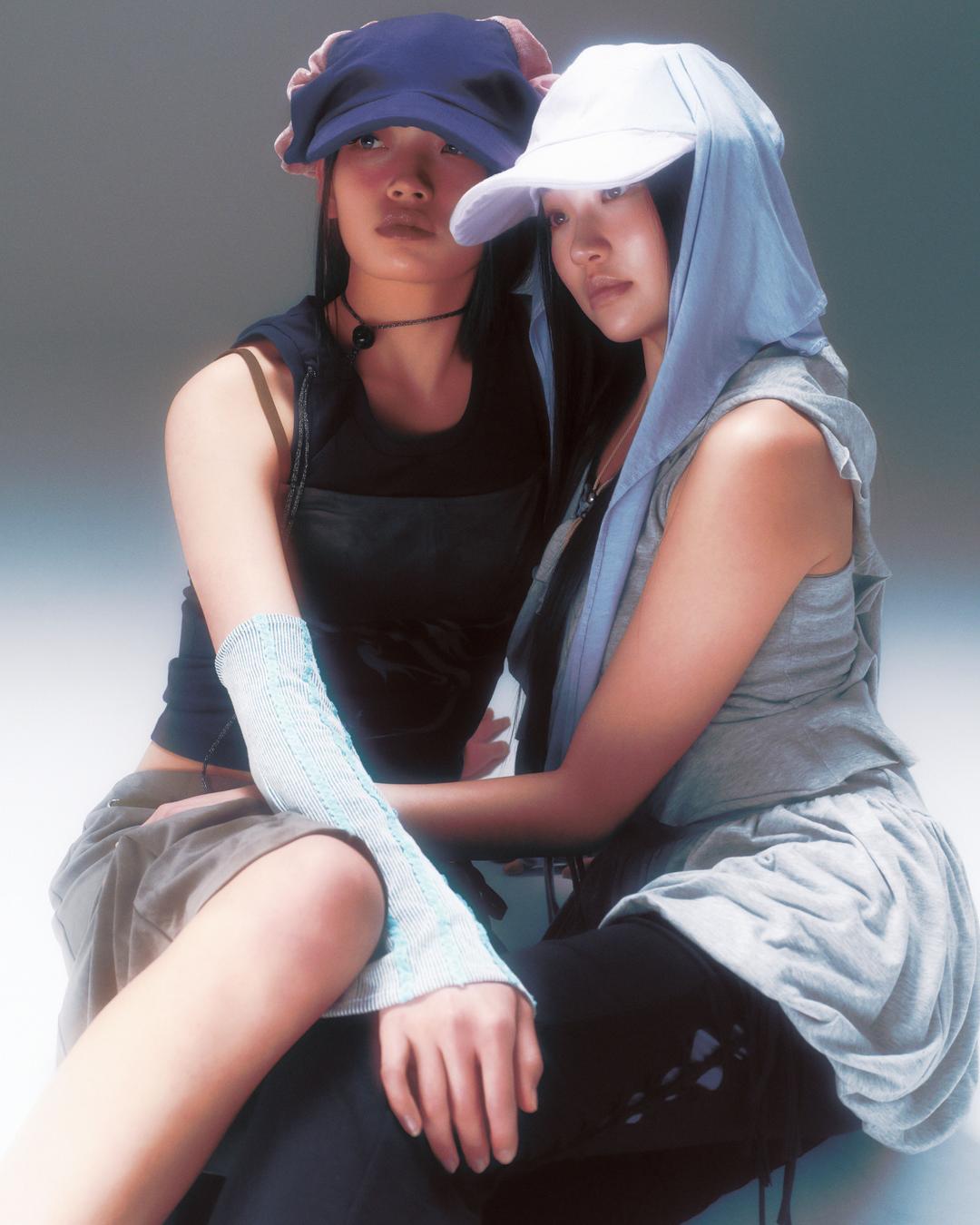 [5/20 예약배송] Scrunchie hunting cap Navy