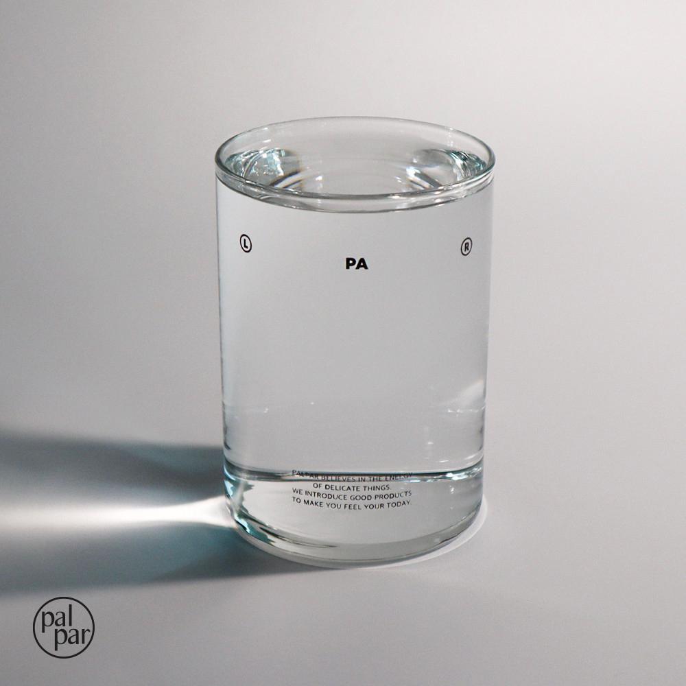 [palpar]파르파 글라스 vol1 레터링컵 아인슈페너 아이스 커피잔 라떼 에이드잔