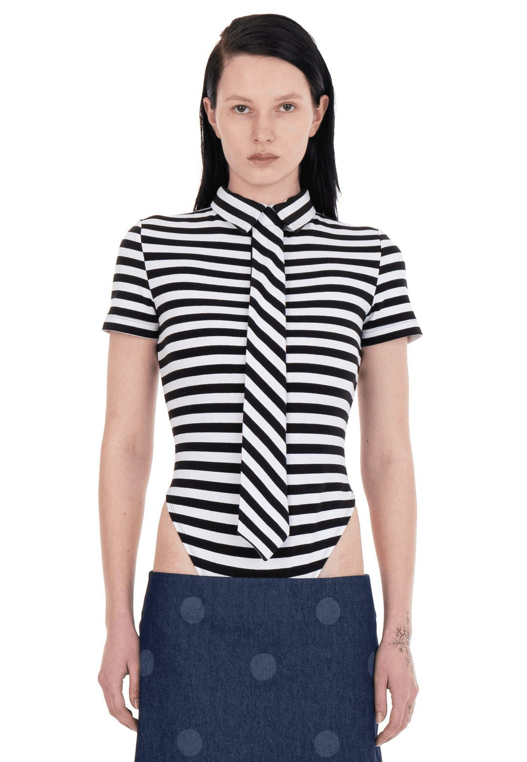 NECKTIE POLO STRIPED