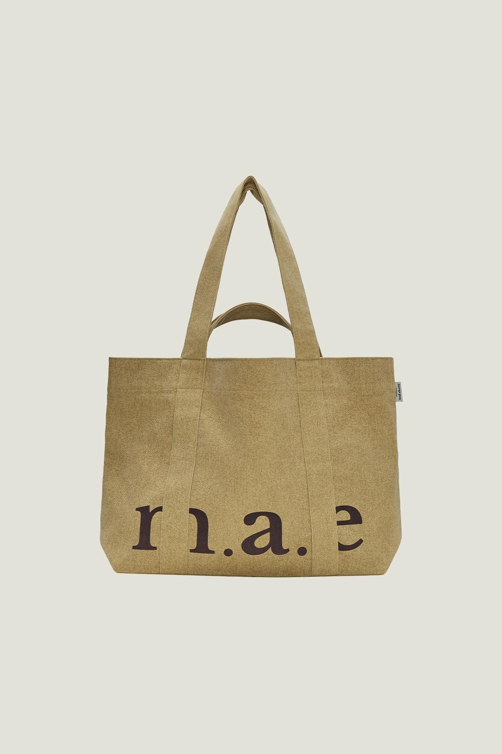 [5차 리오더 4/7 예약발송] m.a.e 2way logo Bag _ Mustard
